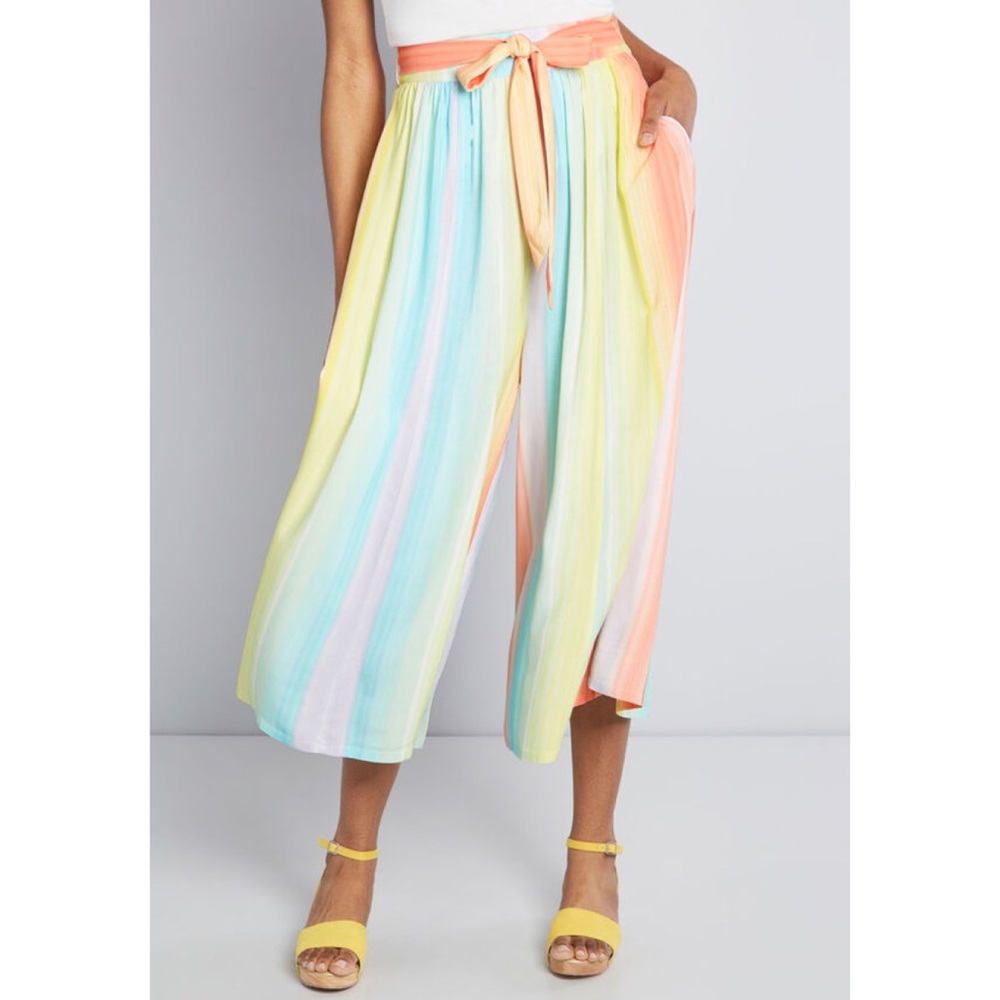 ISO: ModCloth Unbridled Enthusiasm Rainbow Pants